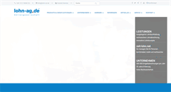Desktop Screenshot of lohn-ag.de
